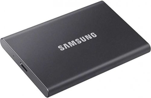 Накопитель SSD Samsung USB-C 1Tb MU-PC1T0T/WW T7 1.8" черный фото 9
