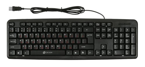 Клавиатура Оклик 90MV2 черный USB фото 5