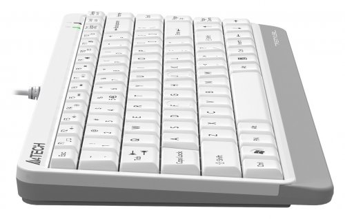 Клавиатура A4Tech Fstyler FKS11 белый/серый USB фото 8