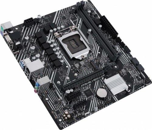 Материнская плата Asus PRIME H510M-E Soc-1200 Intel H510 2xDDR4 mATX AC`97 8ch(7.1) GbLAN+VGA+HDMI+D фото 3