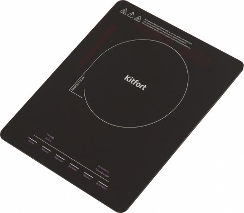 Плита Электрическая Kitfort КТ-125 черный стеклокерамика (настольная) фото 8