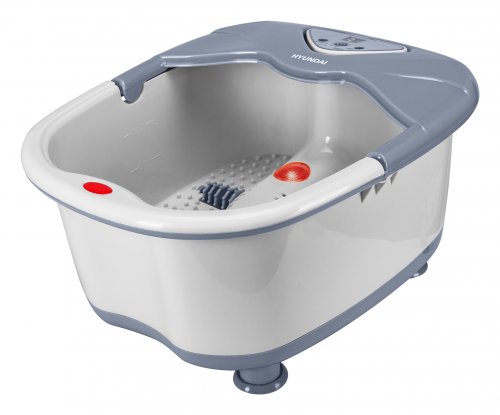 Гидромассажная ванночка для ног Hyundai H-FB4555 420Вт белый/серый фото 15