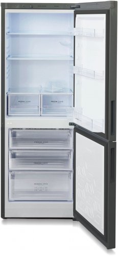 Холодильник Бирюса Б-W6033 графит матовый (двухкамерный) фото 2