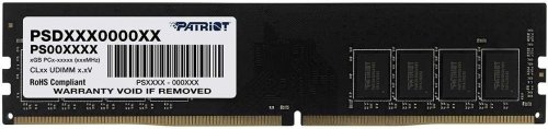 Память DDR4 16Gb 3200MHz Patriot PSD416G32002 Signature RTL PC4-25600 CL22 DIMM 288-pin 1.2В dual ra