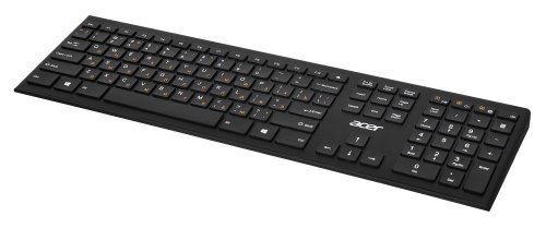 Клавиатура Acer OKR010 черный USB беспроводная slim Multimedia фото 8