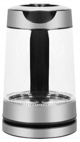 Чайник электрический Starwind SKG3081 1.7л. 1700Вт черный/серебристый (корпус: стекло) фото 3