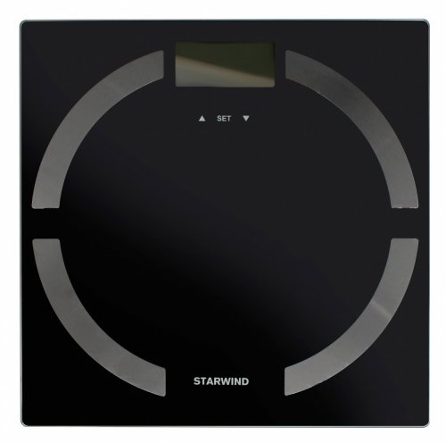 Весы напольные электронные Starwind SSP6051 макс.180кг черный фото 6