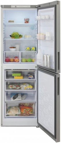 Холодильник Бирюса Б-M6031 серебристый металлик (двухкамерный) фото 3