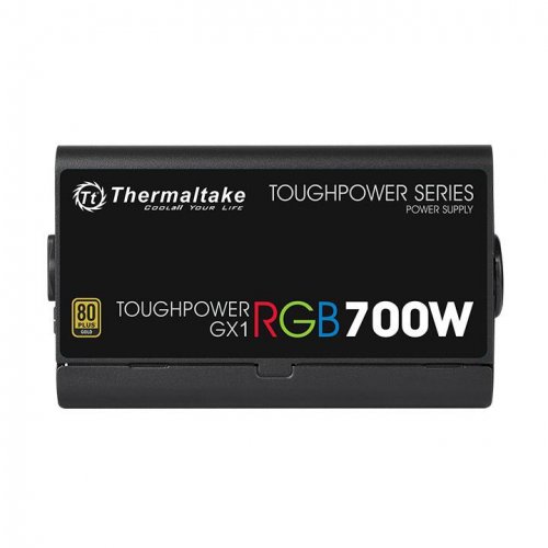 Блок питания Thermaltake ATX 700W Toughpower GX1 RGB 80+ gold (24+4+4pin) APFC 120mm fan color LED 8 фото 5