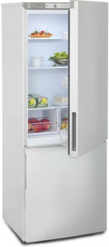Холодильник Бирюса Б-M6034 серебристый металлик (двухкамерный) фото 4
