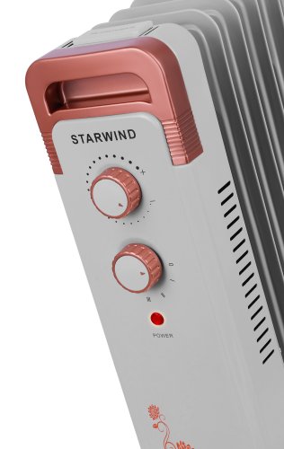 Радиатор масляный Starwind SHV6120 2500Вт белый фото 4