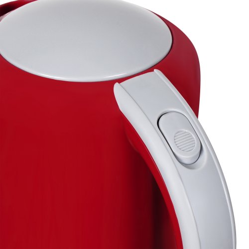 Чайник электрический Starwind SKG1021 1.7л. 2200Вт красный/серый (корпус: пластик) фото 5