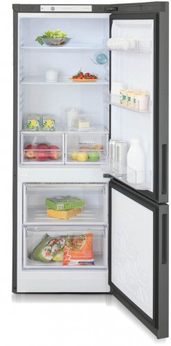 Холодильник Бирюса Б-W6034 графит матовый (двухкамерный) фото 6