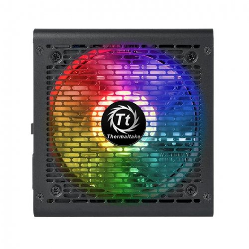 Блок питания Thermaltake ATX 600W Toughpower GX1 RGB 80+ gold (24+4+4pin) APFC 120mm fan color LED 8 фото 3