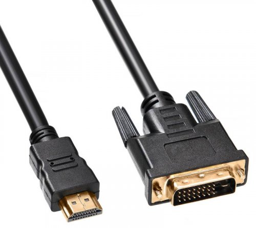 Кабель Buro HDMI-19M-DVI-D-3M HDMI (m) DVI-D (m) 3м феррит.кольца фото 3
