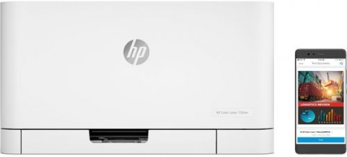 Принтер лазерный HP Color LaserJet 150nw (4ZB95A) A4 WiFi фото 2