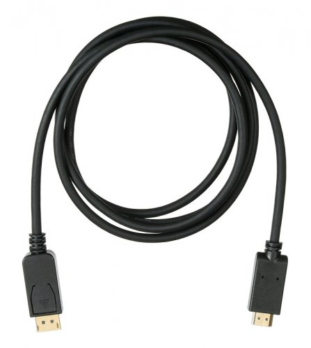 Кабель аудио-видео Buro v. 1.2 DisplayPort (m)/HDMI (m) 2м. Позолоченные контакты черный (BHP DPP_HD фото 4