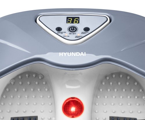 Гидромассажная ванночка для ног Hyundai H-FB4555 420Вт белый/серый фото 12