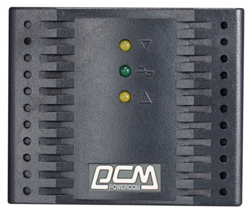 Стабилизатор напряжения Powercom TCA-2000 1000Вт 2000ВА черный фото 2