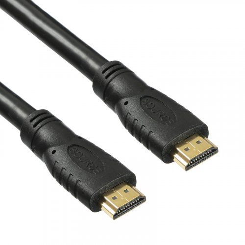 Кабель аудио-видео Buro HDMI 2.0 HDMI (m)/HDMI (m) 20м. Позолоченные контакты черный (BHP HDMI 2.0-2 фото 3