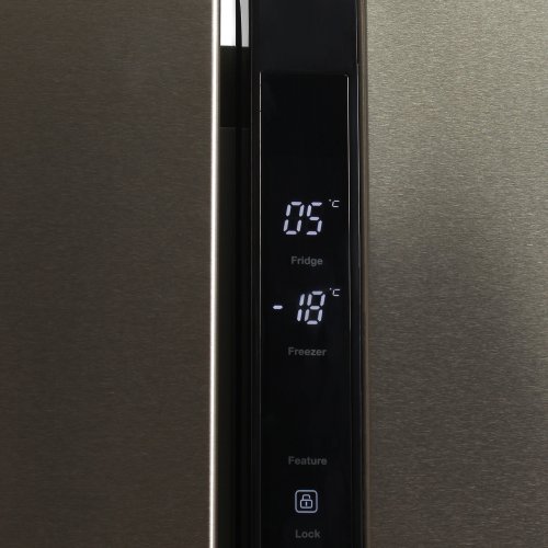 Холодильник Hyundai CS4505F нержавеющая сталь (двухкамерный) фото 3
