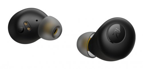Гарнитура вкладыши Realme Buds Q RMA215 черный беспроводные bluetooth в ушной раковине (4812229) фото 5