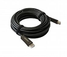 Кабель аудио-видео Digma HDMI 2.0 AOC HDMI (m)/HDMI (m) 20м. Позолоченные контакты черный (BHP AOC 2