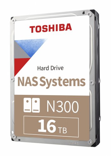 Жесткий диск Toshiba SATA-III 16Tb HDWG31GUZSVA NAS N300 (7200rpm) 512Mb 3.5" Bulk фото 2