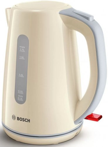 Чайник электрический Bosch TWK7507 1.7л. 2200Вт бежевый/серый (корпус: пластик) фото 2