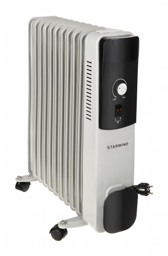 Радиатор масляный Starwind SHV4120 2500Вт белый/черный фото 6