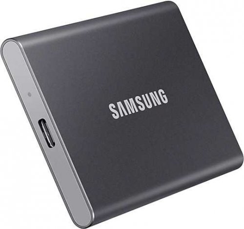 Накопитель SSD Samsung USB-C 1Tb MU-PC1T0T/WW T7 1.8" черный фото 11