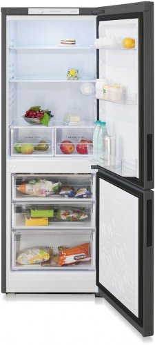 Холодильник Бирюса Б-W6033 графит матовый (двухкамерный) фото 5