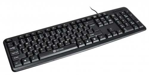 Клавиатура Оклик 90M черный USB фото 3