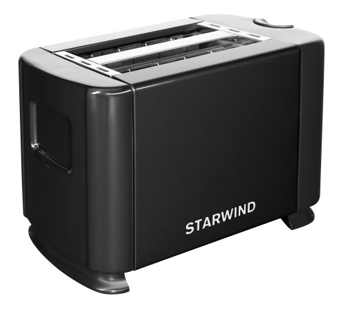 Тостер Starwind ST1101 700Вт черный/черный фото 2