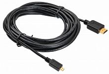 Кабель аудио-видео Buro HDMI 1.4 HDMI (m)/Micro HDMI (m) 5м. черный