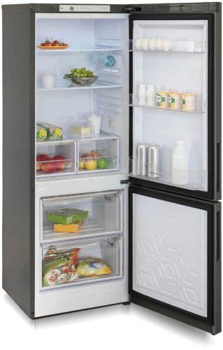 Холодильник Бирюса Б-W6034 графит матовый (двухкамерный) фото 3