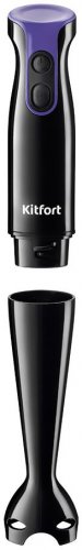 Блендер погружной Kitfort КТ-3040-1 400Вт черный/фиолетовый фото 2