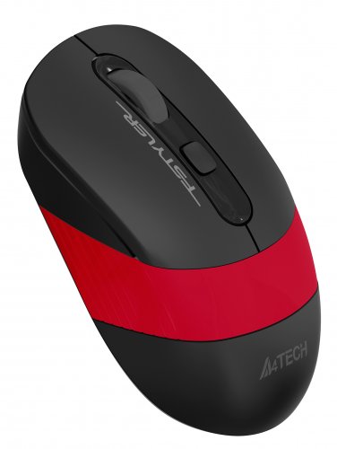 Мышь A4Tech Fstyler FG10 черный/красный оптическая (2000dpi) беспроводная USB (4but) фото 5