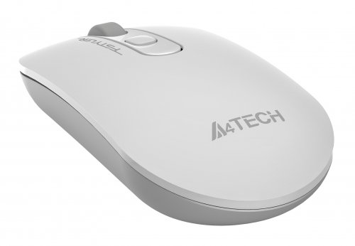 Мышь A4Tech Fstyler FG20 белый оптическая (2000dpi) беспроводная USB для ноутбука (4but) фото 6