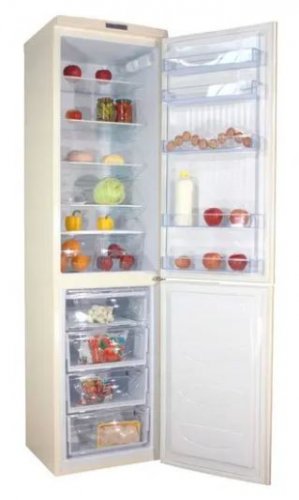 Холодильник DON R-299 BE, бежевый мрамор фото 2