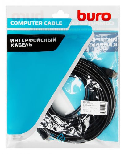 Кабель аудио-видео Buro HDMI (m)/HDMI (m) 15м. черный (BHP-HDMI-1.4-15) фото 3