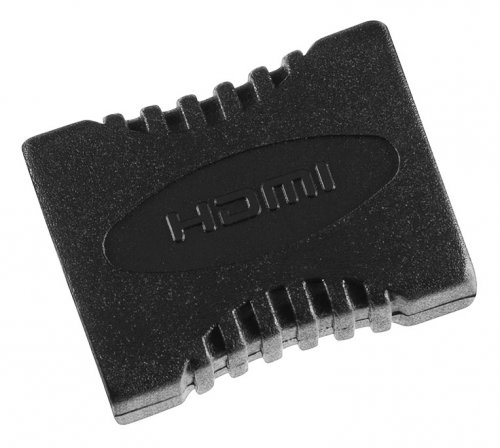 Адаптер аудио-видео Buro HDMI (f)/HDMI (f) Позолоченные контакты черный (BHP-ADP-HDMI-2.0) фото 3