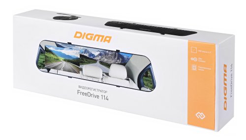 Видеорегистратор Digma FreeDrive 114 черный 1080x1920 1080p 140гр. GP2247E фото 9