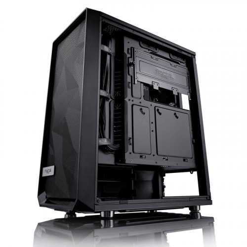 Корпус Fractal Design Meshify C Blackout TG черный без БП ATX 5x120mm 4x140mm 2xUSB3.0 audio bott PS фото 14