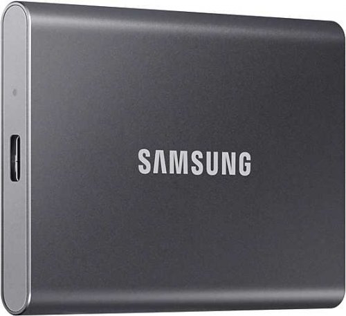 Накопитель SSD Samsung USB-C 2Tb MU-PC2T0T/WW T7 1.8" черный фото 6