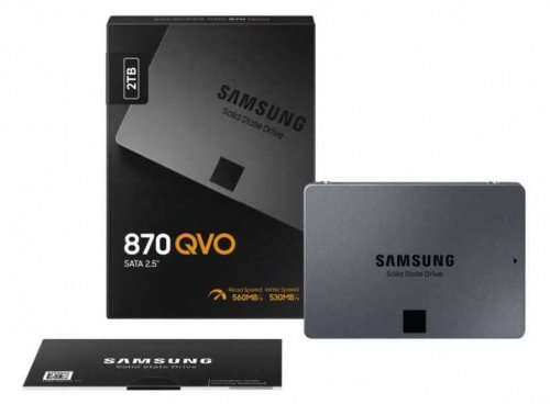 Накопитель SSD Samsung SATA III 2Tb MZ-77Q2T0BW 870 QVO 2.5" фото 9