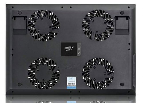 Подставка для ноутбука Deepcool MULTI CORE X8 (MULTICOREX8) 17"381x268x29мм 23дБ 2xUSB 4x 100ммFAN 1 фото 3