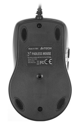 Мышь A4Tech V-Track Padless N-70FX черный оптическая (1600dpi) USB (7but) фото 2