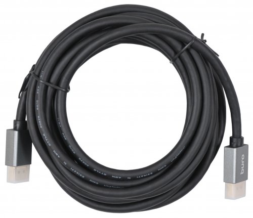 Кабель аудио-видео Buro DisplayPort (m)/DisplayPort (m) 5м. Позолоченные контакты черный (BHP-DPP-1. фото 2