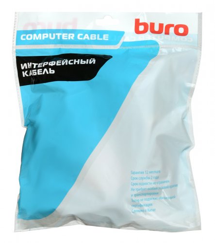 Кабель аудио-видео Buro HDMI 2.0 HDMI (m)/HDMI (m) 7м. Позолоченные контакты черный (BHP HDMI 2.0-7) фото 2